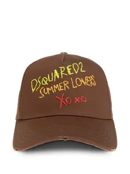 DSQUARED2: Коричневая кепка 