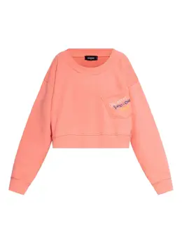 DSQUARED2: Розовый свитшот 