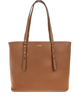 Kate Spade: Коричневая сумка-шоппер 