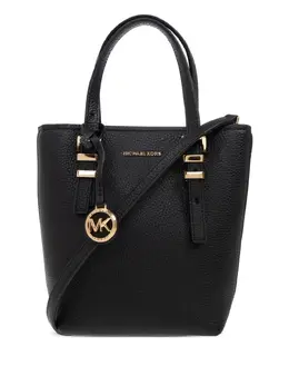 Michael Michael Kors: Чёрная сумка-шоппер 