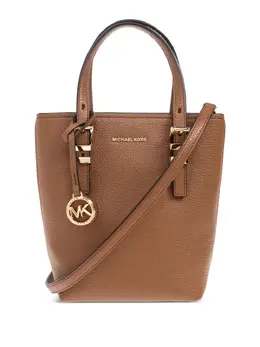 Michael Michael Kors: Коричневая сумка-шоппер 