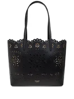 Kate Spade: Чёрная сумка-шоппер 