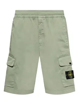 Stone Island: Зелёные шорты 