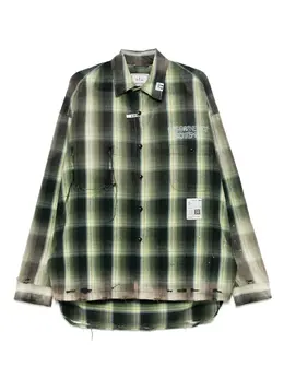 Maison MIHARA YASUHIRO: Зелёная рубашка 
