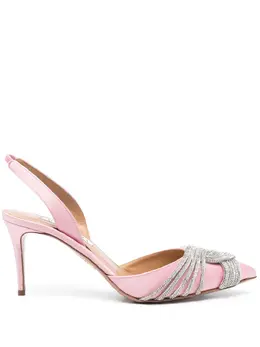 Aquazzura: Светлые туфли 