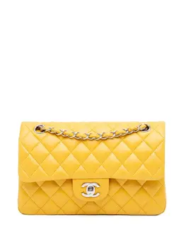 CHANEL Pre-Owned: Жёлтая сумка 
