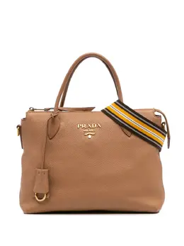 Prada Pre-Owned: Кожаный топ 