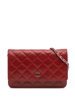 CHANEL Pre-Owned: Красный кошелёк 