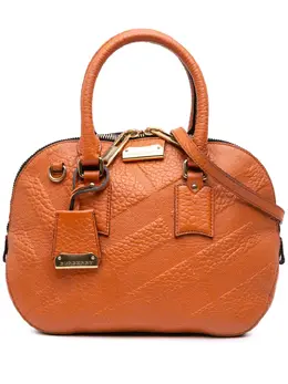 Burberry Pre-Owned: Оранжевая сумка 