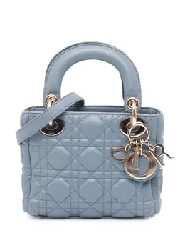 Christian Dior Pre-Owned: Голубая сумка 