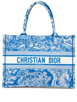 Christian Dior Pre-Owned: Голубая сумка-шоппер 