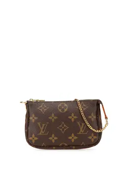 Louis Vuitton Pre-Owned: Коричневая сумка 