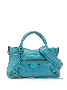 Balenciaga Pre-Owned: Голубая сумка 