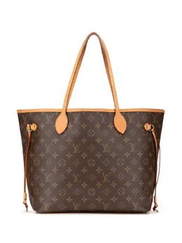 Louis Vuitton Pre-Owned: Коричневая сумка-шоппер 