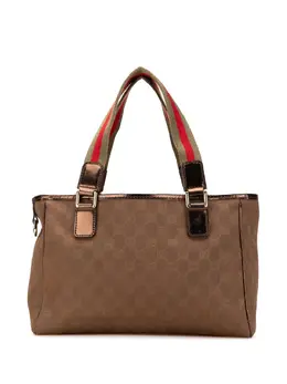 Gucci Pre-Owned: Коричневая сумка-шоппер 