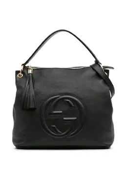 Gucci Pre-Owned: Чёрная сумка 