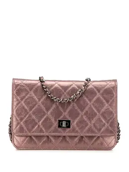 CHANEL Pre-Owned: Розовый кошелёк 