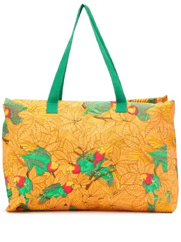 Hermès Pre-Owned: Оранжевая сумка-шоппер 