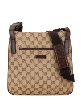 Gucci Pre-Owned: Коричневая сумка через плечо 