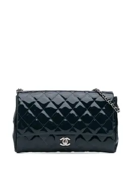CHANEL Pre-Owned: Голубой клатч 