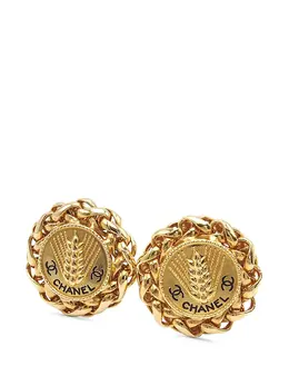 CHANEL Pre-Owned: Серьги 