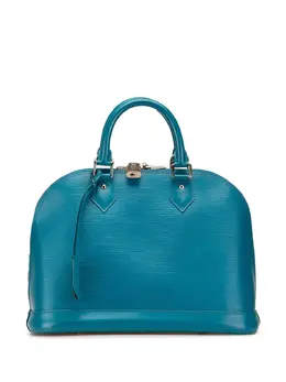 Louis Vuitton Pre-Owned: Голубая сумка 