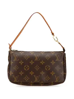Louis Vuitton Pre-Owned: Коричневая сумка 
