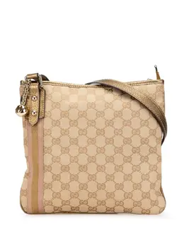 Gucci Pre-Owned: Коричневая сумка через плечо 
