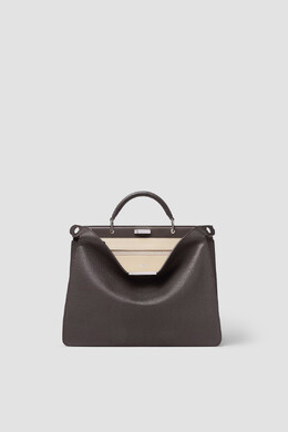Fendi: Сумка  Peekaboo ISeeU с надписями