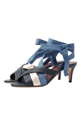 Loro Piana: Тёмные босоножки 