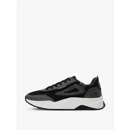 Fila: Чёрные кроссовки 