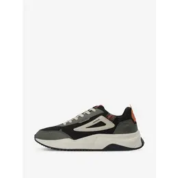 Fila: Чёрные кроссовки 