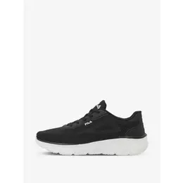 Fila: Чёрные кроссовки 