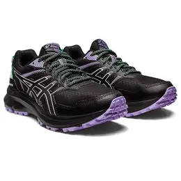 ASICS: Чёрные кроссовки 