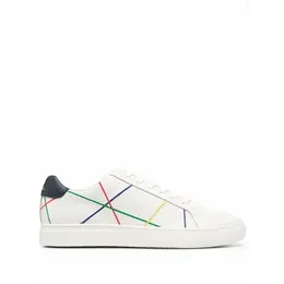 Paul Smith: Серебристые кроссовки 