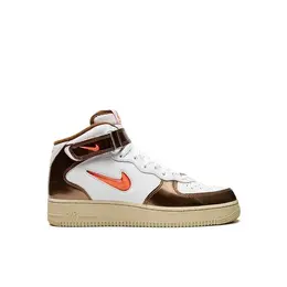 NIKE: Коричневые кроссовки  Air Force 1