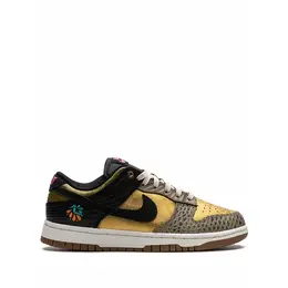 NIKE: Чёрные кроссовки  Dunk Low