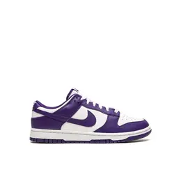 NIKE: Серебристые кроссовки  Dunk Low