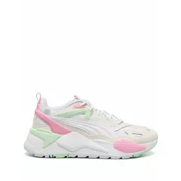 PUMA: Серебристые кроссовки  RS-X