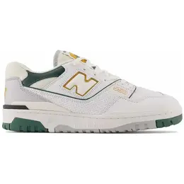 New Balance: Белые кроссовки  550