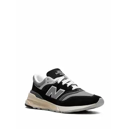 New Balance: Чёрные кеды 