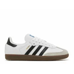 adidas: Белые кроссовки  Samba
