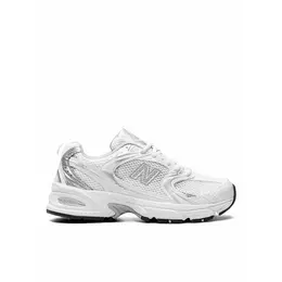 New Balance: Серебристые кроссовки  530