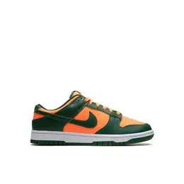 NIKE: Зелёные кроссовки  Dunk Low