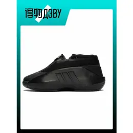adidas: Чёрные кроссовки  Crazy