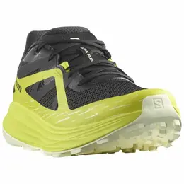 Salomon: Чёрные кроссовки 