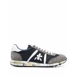 PREMIATA: Синие кроссовки  Lucy