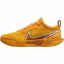 NIKE: Оранжевые кроссовки  Court
