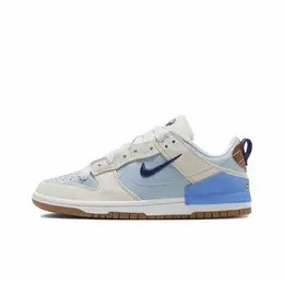 NIKE: Белые кроссовки  Dunk Low Disrupt