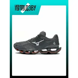 Mizuno: Серые кроссовки 